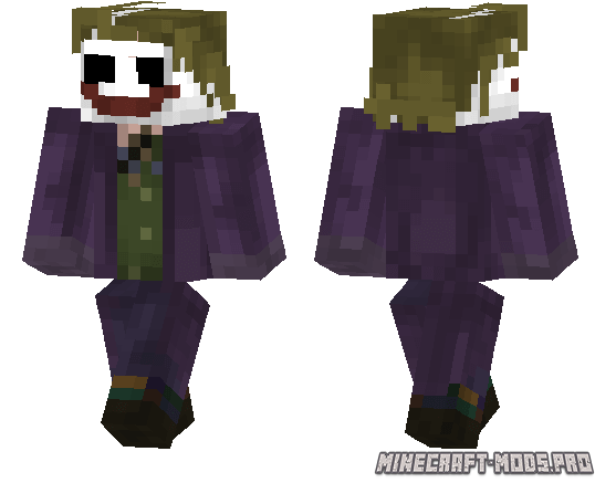 Скин The Joker для Minecraft PE