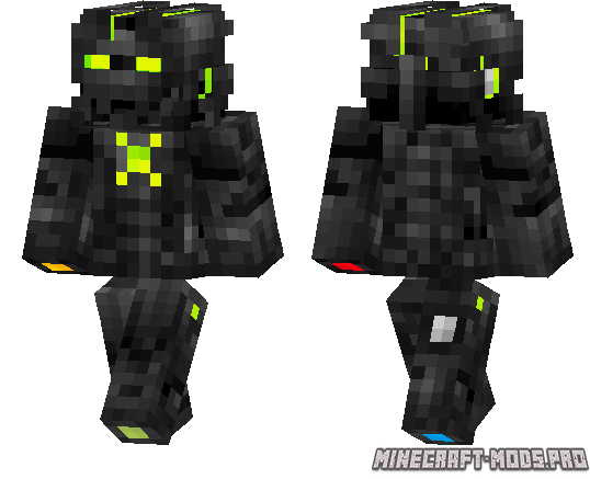 Скин Microsoft-X-Box Iron Man для Minecraft PE