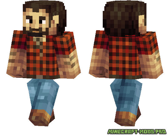 Скин Lumberjack для Minecraft PE