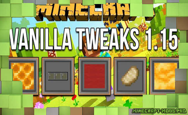 Мод Vanilla Tweaks