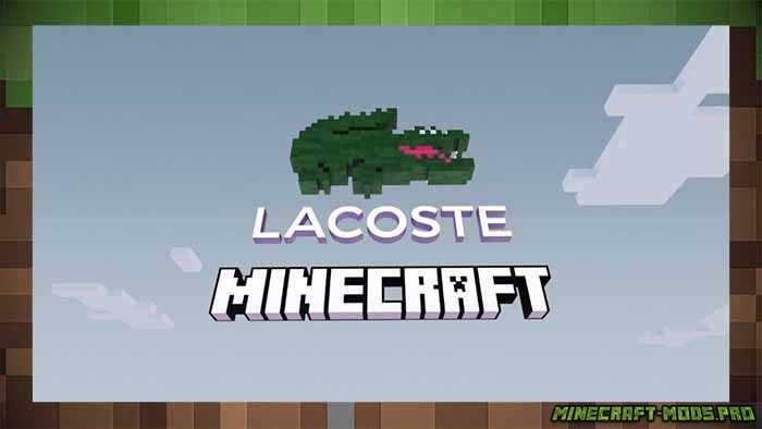 Lacoste X Minecraft: откройте для себя карту острова Кроко и коллекцию одежды