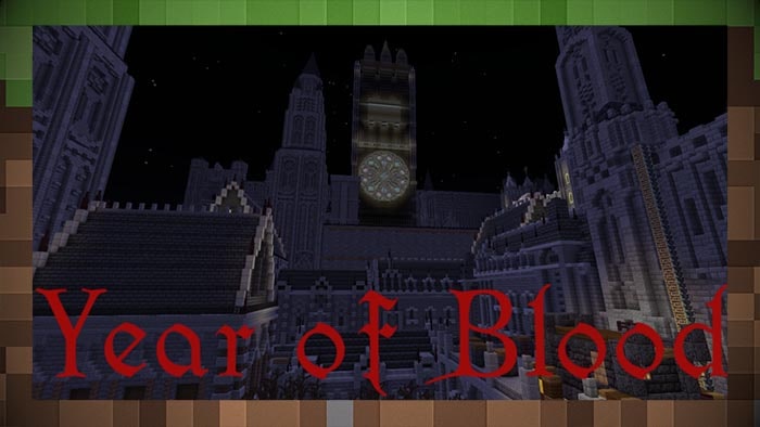 Карта приключений Year of Blood для Майнкрафт