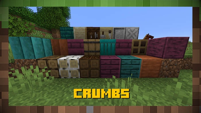 Мод Crumbs Разные Блоки