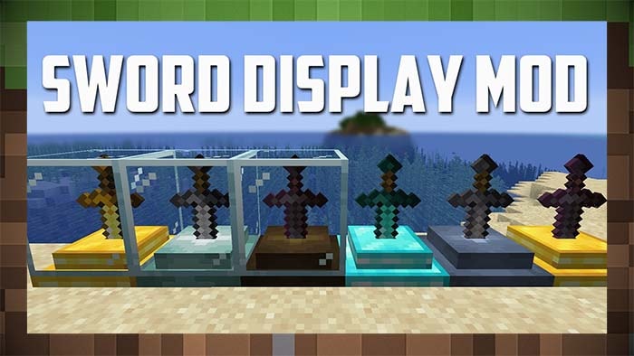 Мод Sword Display Украшения