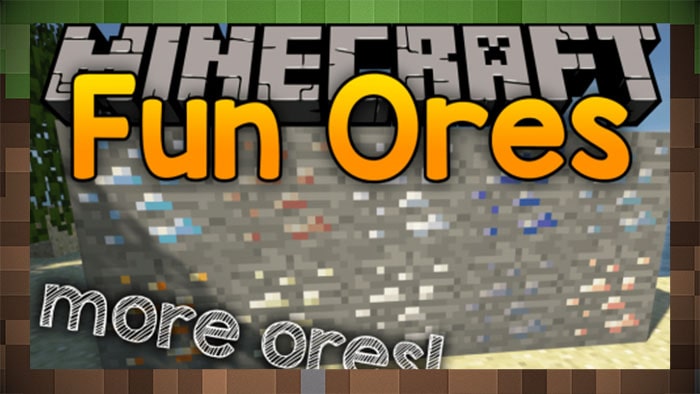 Мод Fun Ores Новые Руды